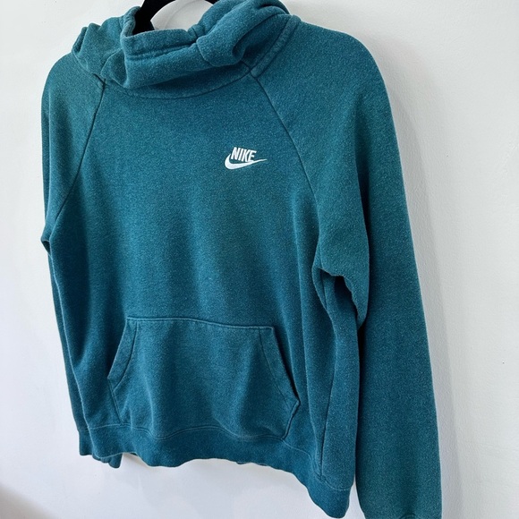 Nike Women's Cowl Neck Teal Sweater - Size S - Picture 3 of 7